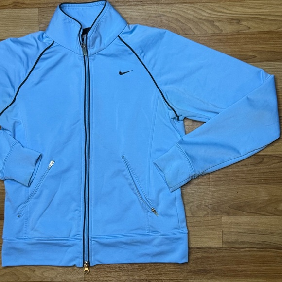 Y2k Nike Blue Dri-FIT Jacket Size XS - Picture 1 of 11